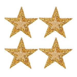 Unique Bargains Star Rhinestone Patches Sew/Iron on Applique Patches - 1 of 4