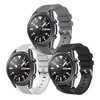 Insten 3-Pack Band For Samsung Galaxy Watch 3 Band 45mm (2020) / 46mm (2018) Replacement Wristbands 22mm For Women Men (Black + White + Gray) - 4 of 4