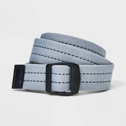 Men's Solid Webbed Belt - Original Use™ Gray : Target