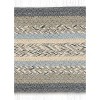 Earth Rugs Handcrafted Charcoal Gray Ivory Oval Jute Stair Tread – 27"x8.25" - 3 of 3
