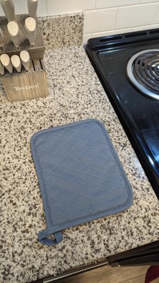 2pk Potholder Blue - Figmint™