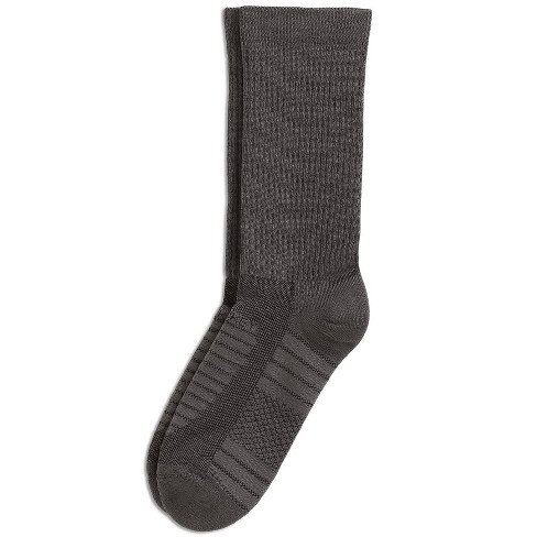 Jockey Men's Made In America* Sport Crew Sock 7-12 Charcoal Grey : Target