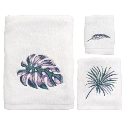 3pc Oversize Palm Bath Towel Sets - Allure Home Creation
