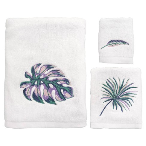 By the Sea Embroidered Bath Towel Set