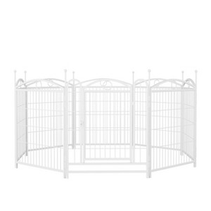 Gulches 32in H x 52in W x 52in D FlexPen White 1 Pack Dog Livestock Supplies Product type - 1 of 4