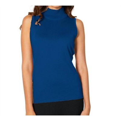 Women's Mock Neck Tank - Angel Apparel