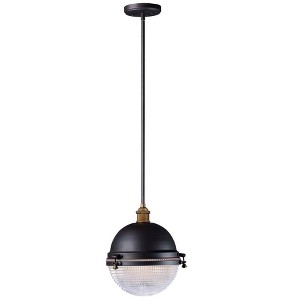 Maxim Lighting Portside 1 - Light Pendant in  Oil Rubbed Bronze/Antique Brass - 1 of 2