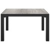 vidaXL Garden Coffee Table Grey DPC, powder-coated steel Medium Tough - 3 of 4