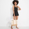 Lands' End Women's D-Cup Scoop Neck Swim Dress Swimsuit - 4 of 4