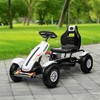 JANSNO Pedal Go Kart - Outdoor Ride-On Toy for Kids 5-12 with Adjustable Seat, Handbrake, Non-Slip Rubber Wheels - 2 of 4