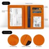 Generic 2 Pack RFID Passport Holder, Travel Gifts, Travel Accessories - Orange&Purple - 4 of 4