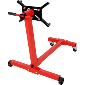 Engine Stand Engine Motor Stand with Rotating Head Adjustable Arms Foldable Engine Lift Stand with 4 Casters 1000 Pounds - 1 of 4