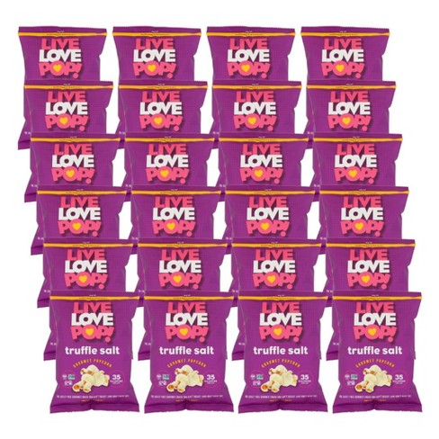 Live Love Pop Truffle Salt Gourmet Popcorn - Case Of 24/1.0 Oz : Target