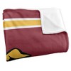 University Of Minnesota Duluth Primary Logo Stripes Silky 50x60 Blanket, 1 Sided - 3 of 4