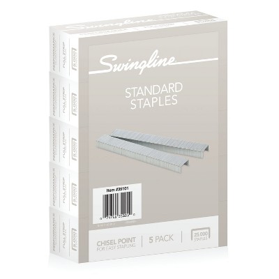 Swingline 5pk Standard Staples