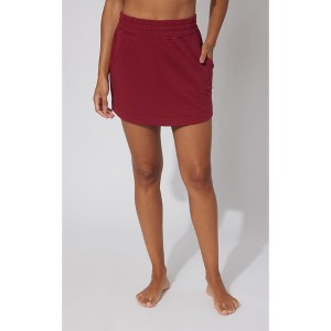 90 Degree By Reflex Womens Cloud Plush Zuri High Low Skort - 1 of 3