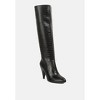 Rum Rolls Calf Croc Boots Women - 2 of 4