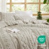 2-3 Pcs Tufted Boho Comforter Set Bed Set GentleSoft Farmhouse Shabby Chic Embroidery Bedding - 4 of 4