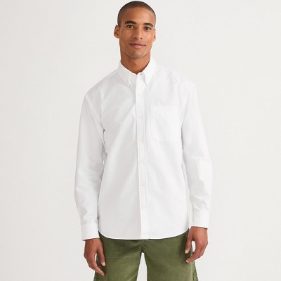 Lands' End Men's Relaxed Sail Rigger Oxford Shirt
