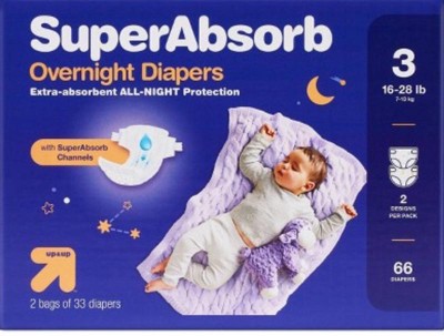 Target overnight store diapers size 7