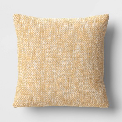 Target yellow hot sale pillow