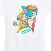 Women's - Ren & Stimpy - Ren and Stimpy Retro Nickelodeon Logo Short Sleeve Graphic T-Shirt - 2 of 4