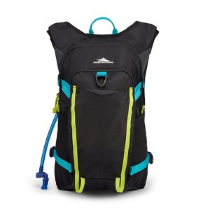 High Sierra Hydrahike 2.0 16L Hydration Water Backpack with Insulated Reservoir Pocket for Hiking, Running, Climbing, or Cycling, Black - 1 of 4