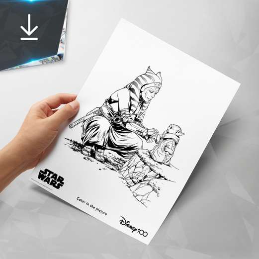 Star Wars Coloring Page 3