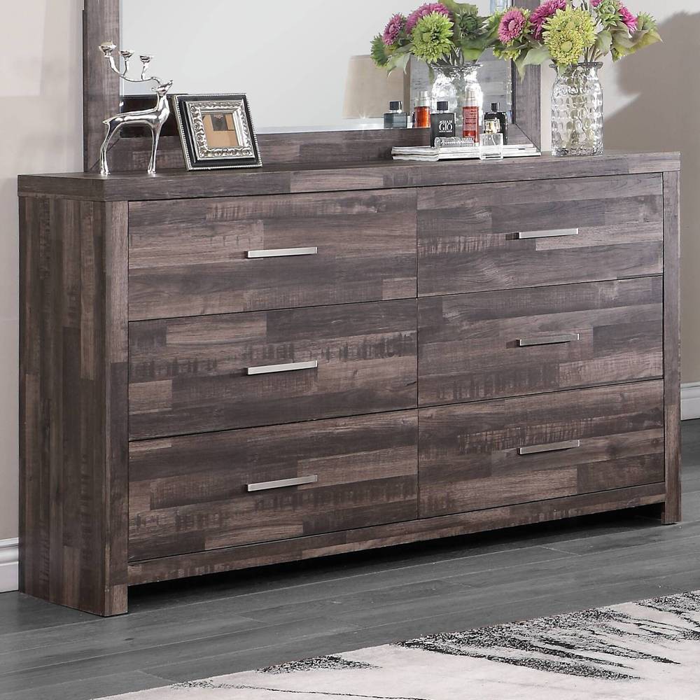Acme Furniture Juniper Dresser Dark Oak Finish