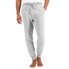 Hanes Premium Men's French Terry Jogger Pajama Pants - Green S : Target