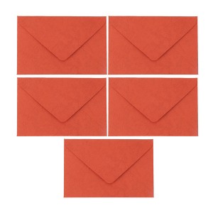 Unique Bargains Invitation Envelopes for Greeting Cards Wedding Birthday Christma 5 Pcs - 1 of 4