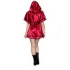 HalloweenCostumes.com Gothic Red Riding Hood Women's Costume | Storybook Costumes - 4 of 4