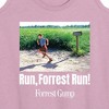 Women's Forrest Gump Run Forrest Run Graphic Racerback Tank - Heather Orchid - 2 X-Large - 2 of 4