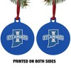 Indiana State University Primary Logo Aluminum Holiday Christmas Tree Ornament - 2 of 4