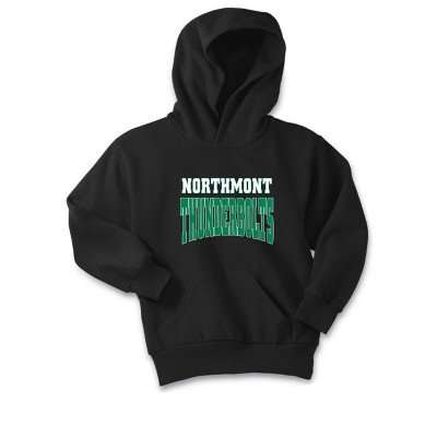 Kids Northmont High School Thunderbolts Name Classic Fleece Hoodie ...