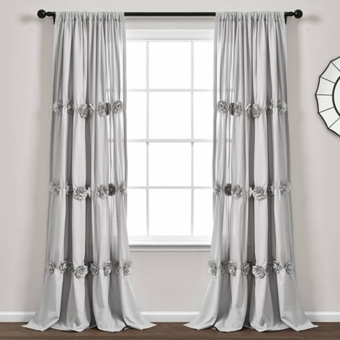 40 X84 Darla Window Single Light Filtering Curtain Panels Light