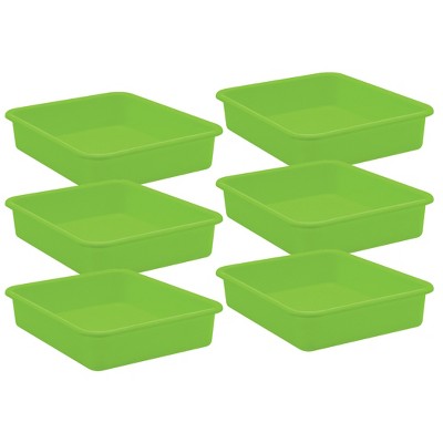 Lime Plastic Multi-Purpose Bin - TCR20429, Teacher Created Resources