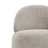 Fabric Modern Swivel Accent Chair with Strong Frame and Soft Cushion - 4 of 4