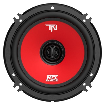 MTX Terminator6 45 Watt RMS 2 Way Polypropylene Coaxial Car Speakers, Pair