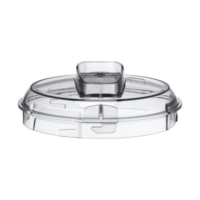 White and Stainless Steel 4-Cup Mini Food Processor with Variable Speed
