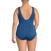 Lands' End Women's Chlorine Resistant Scoop Neck Soft Cup Tugless Sporty One Piece Swimsuit - 2 of 3
