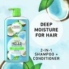 Herbal Essences Hello Hydration 2IN1 Shampoo Conditioner, Moisture for Hair 29.2 fl oz/865mL - 3 of 4