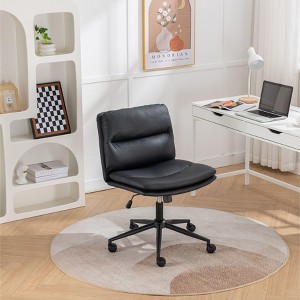 CAVINAS Adjustable Swivel Office Chair,Desk Chair with Universal Wheels for Home Office Work Study - 1 of 4