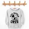 The Juniper Shop SmileyWorld The World Needs More Love Toddler Hoodie - 2 of 4