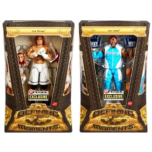 WWE 2026 Defining Moments Ringside Exclusive Set of 2 Wave 1 Action Figures - 1 of 3