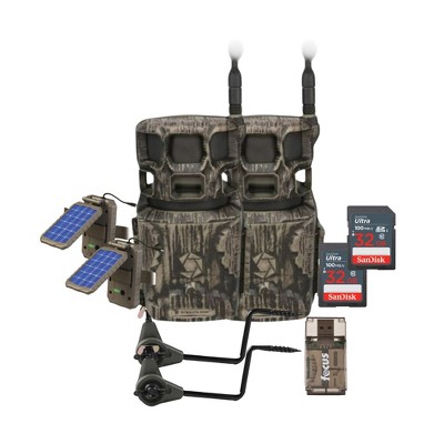Stealth Cam Revolver Pro 2.0 360-Degree 40MP Brown Trail Camera Bundle