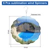 Unique Bargains Aluminum 3D Shape Waterproof Flexible Wind Chimes - 2 of 4