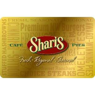 Sharis Café Gift Card (Email Delivery)