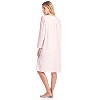 Casual Nights Women's Long Sleeve Micro Fleece Cozy Floral Night Gown - 3 of 4