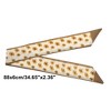 Unique Bargains Women's Flower Print Scarf Headband 1 Pc - 4 of 4